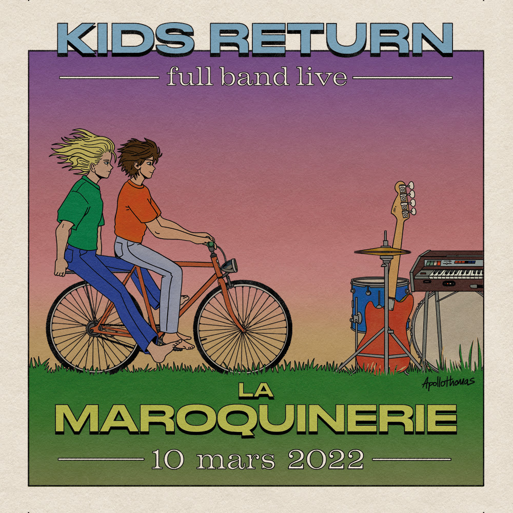 Kids Return x Apollo Thomas — Concert à La Maroquinerie